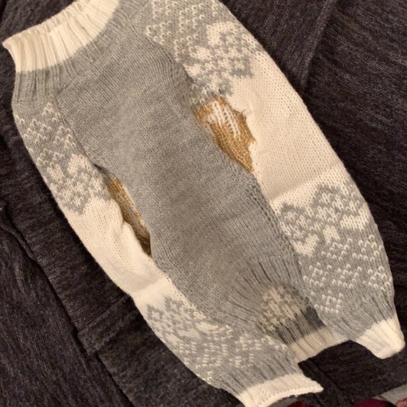 New dog sweater charming “Merry & Bright” various sizes - Picture 5 of 8